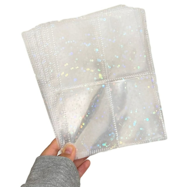 Carpeta de tarjetas fotográficas Kpop, álbum de hojas sueltas de tarjetas fotográficas esmeriladas, postales, tarjetas fotográficas, cámara