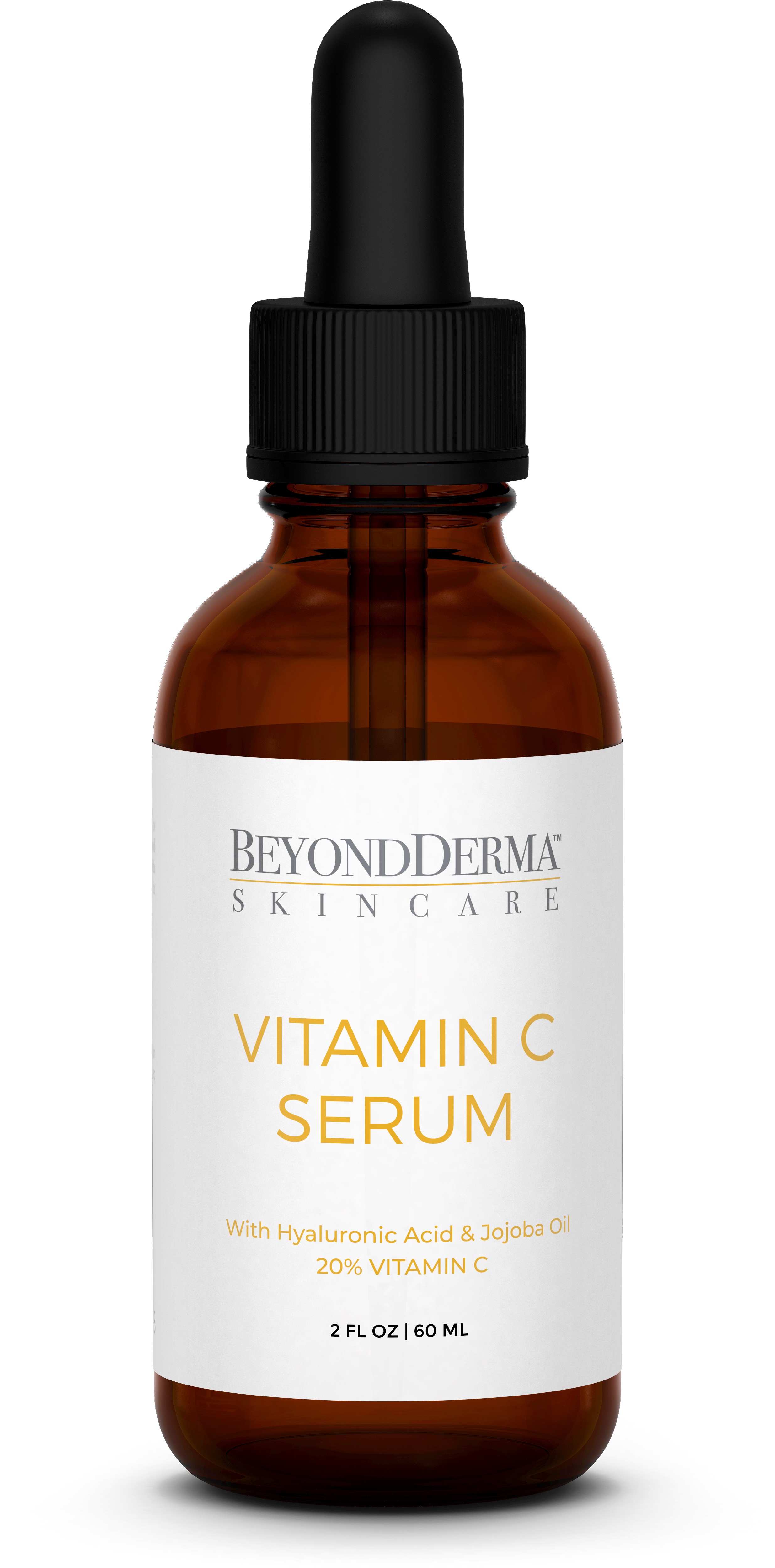 Beyond Derma Natural Vitamin C Serum with Hyaluronic Acid and Vitamin E