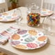 thumbnail image 5 of Juego de Vajilla Desechable para Fiestas con Tema de Huevo de Pascua, Platos de Papel de 7 y 9 Pulgadas, Vasos, Servilletas, Diseño Multicolor de Acuarela para Brunch de Primavera o Reuniones, 5 of 6