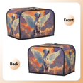 thumbnail image 3 of Yiaed Colorful Cloud Spotted Dog Print Two Slice Bread Machine Cover, Universal Size Kitchen Appliance Cover for Bread Machine,Bread Machine Cover, 3 of 7