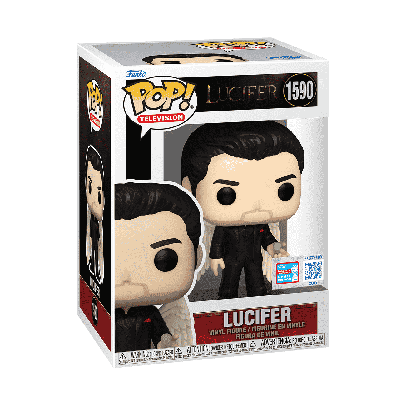 Funko Pop! TV: Lucifer with Angel Wings #1590 (2024 Fall