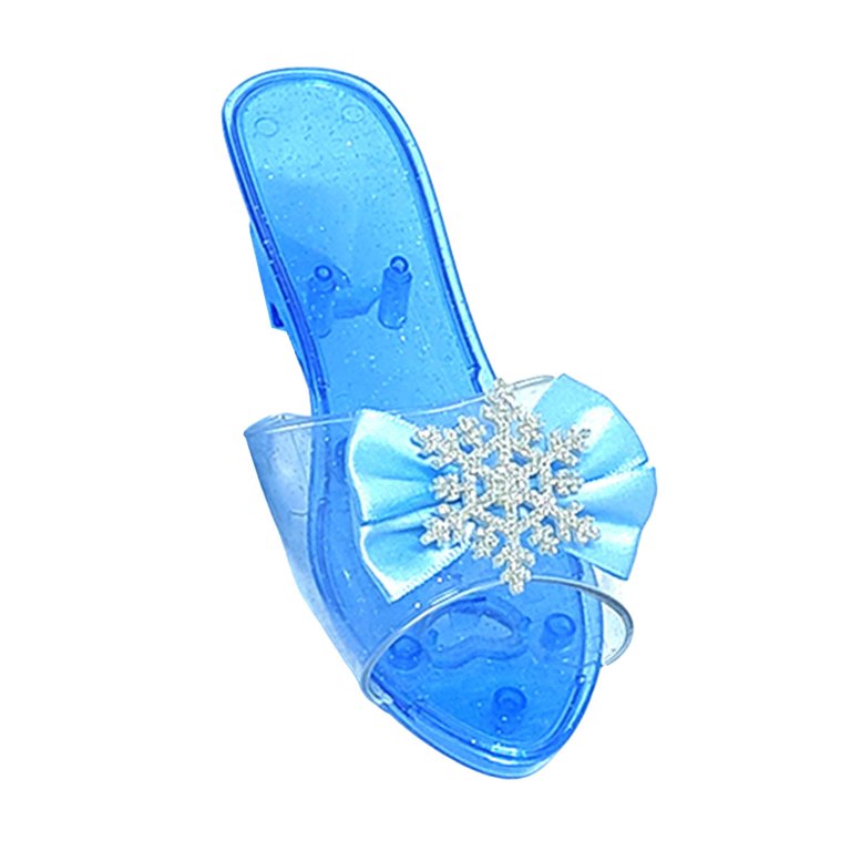 princess dress up slippers Princess Dress Up Shoes Sandals Slippers Lightweight PP Material for Girls Party Cosplay Dress Role Play