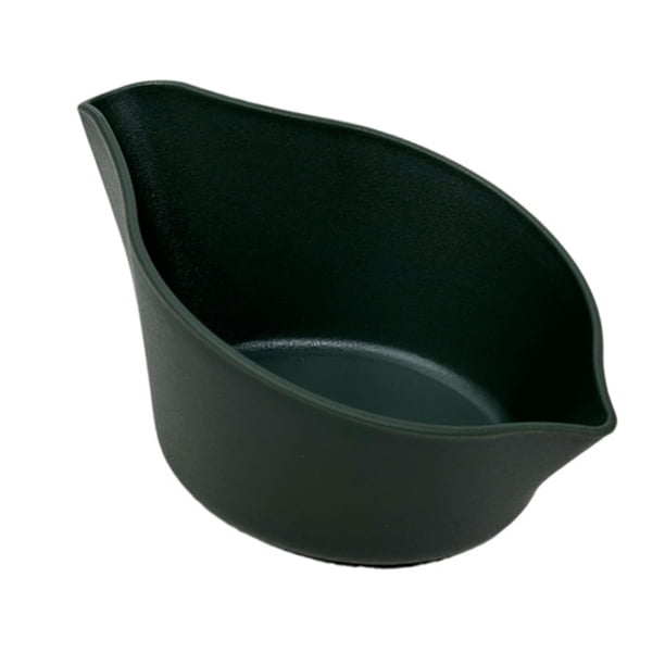 Vaso dosificador de granos de café, herramienta de cocina, fácil de limpiar, accesorios de espresso para cafetería, Verde