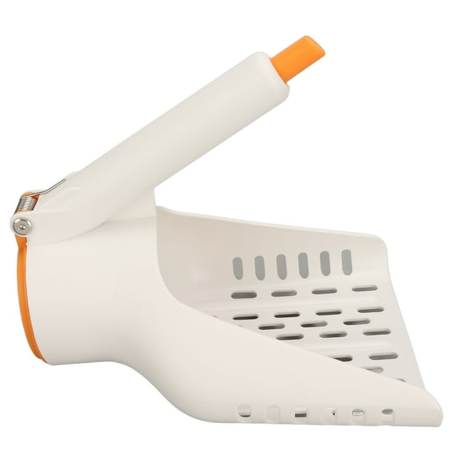 SCOOP DE LA LAMPIRACIÓN DE CAT, Cat Litter Shovel Multipurpose Press Design Caca de Almacenamiento de Fondo Profundo con ergonómico para Mascotas para el Hogar para Gatos