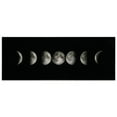 thumbnail image 2 of Empire Art Direct Moon Frameless Free Floating Tempered Glass Panel Graphic Wall Art, 24" x 63" x 0.2", Ready to Hang, 2 of 5