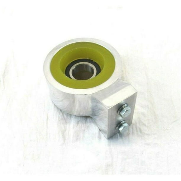 Billet Aluminum Driveshaft Carrier Bearing with Polyurethane Insulator