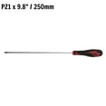 thumbnail image 2 of Teng Tools Pozi Drive PZ1 x 9.8 inch / 250mm Screwdriver with Ergonomic, Comfortable Handle - MD961N1, 2 of 6
