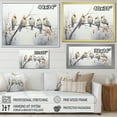 thumbnail image 4 of Designart "Silent Bird Watcher III" Animals Wall Decor, 4 of 5
