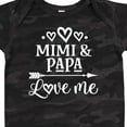 thumbnail image 4 of Inktastic Mimi and Papa Love Me Boys or Girls Baby Bodysuit, 4 of 5