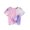 Multicolor PAT4, variant on Arshiner Girls Casual Short-Sleeve T-Shirt Cute Print Twist Front Summer Blouse for Girls Tunic Tee Tops