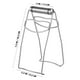 thumbnail image 3 of BESTONZON 304 - Pinza plegable de acero inoxidable para platos calientes, cuencos, ollas, pinza para cocina anticaliente, 3 of 7