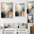 thumbnail image 4 of Designart "Monochromatic Road Abstract I" Abstract Collages Canvas Prints, 4 of 7