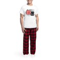 thumbnail image 5 of CafePress - Love Is In The Air Men's Light Pajamas - Men's Light Loose Fit Cotton Pajama Set, 5 of 7