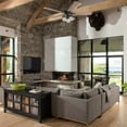 thumbnail image 6 of Prominence Home 50805-35 Briarcrest Farmhouse 52-Inch Aged Bronze Indoor Ceiling Fan, Multi-Arm LED Lighting with Barnwood/Tumbleweed Blades and bluetooth capable remote, 6 of 7