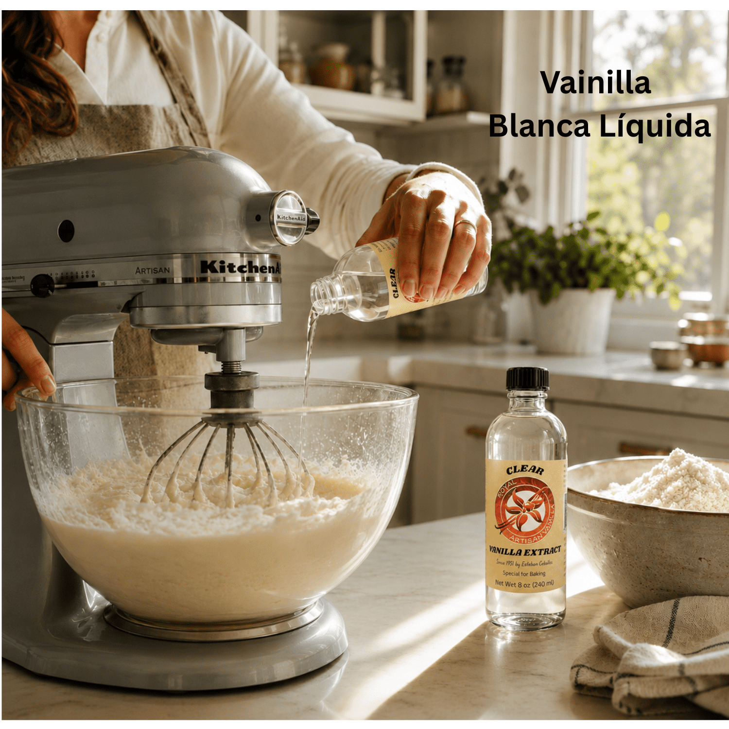 Royal Artisan Vanilla Clear Vanilla 8 oz, Special for Baking