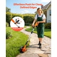 Edger8 VEVOR Lawn Edger, 8.8-inch Blade, Battery Powered Cordless - Walmart.com