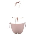 thumbnail image 2 of Traje de Baño Ocean Pacific para Mujer Bikini con Textura y Cintas Ajustables en Top y Bikini Rosa Talla M 2 Piezas, 2 of 4