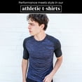 thumbnail image 4 of SPXTREME [5 Pack] Men’s Dry-Fit Activewear Crewneck T Shirts Running Gym Workout Quick Dry Tee Top, 4 of 10