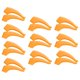 thumbnail image 1 of 20 piezas de agarre antideslizante para gafas, ganchos para la oreja, retenedores para gafas, agarre para gafas Naranja, 1 of 9