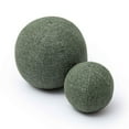 thumbnail image 3 of Boba Forest Green Textured Basketweave 14" Pillow, 3 of 6