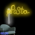 thumbnail image 3 of Handmadetneonsign Pasta Neon Sign, Italian Cuisine Led Sign, Spaghetti Restaurant Wall Decor 91013, 3 of 5