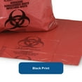 thumbnail image 6 of McKesson Infectious Waste Bags, Star-Sealed - 10 to 15 gal, 24 in x 32 in, 250 Ct, 6 of 11