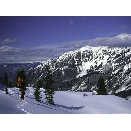 Snowshoing in Colorado Print Wall Art By Michael (Best Snowshoeing In Colorado)