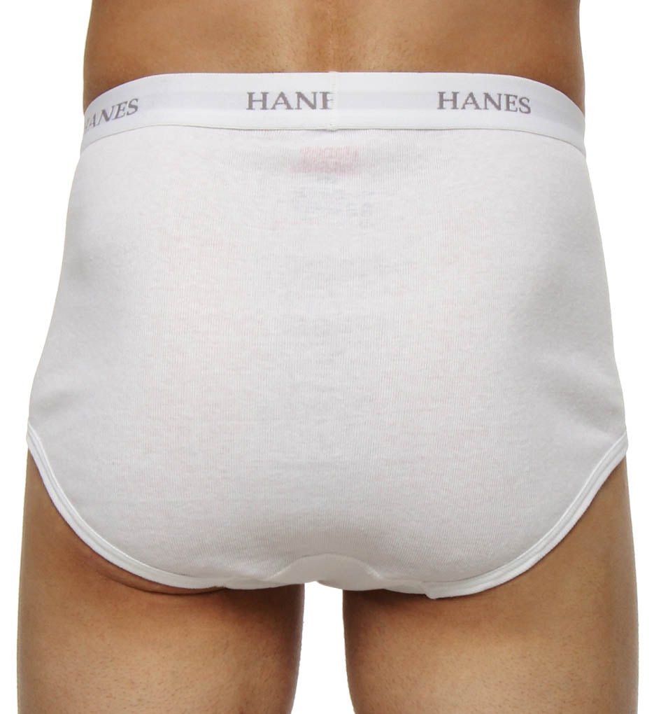 Hanes Men's Classic Blue Assorted Color Briefs Underwear 7Pack