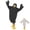 Black, variant on Snuggy Ducks, Goose Blanket Hoodie, Funny Duck Rubber Wearable Blanket Hoodies, Goose Blankets White Duck Costume