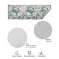 thumbnail image 6 of Vintage Crab Front Door Mat Ocean Coral Anchor Shell Wood Grain Welcome Doormat Indoor Outdoor Entrance Floor Mat Non-Slip Washable Runner Rug for Front Porch Decor 20x63 Inch, 6 of 6