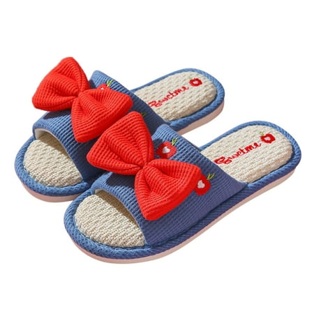 

Gubotare Heated Slippers Women Slippers for Women and Men Rosyclo Massage Shower Bathroom Non-Slip Quick Drying Open Toe Super Soft Comfy Thick Sole Home Blue 8.5