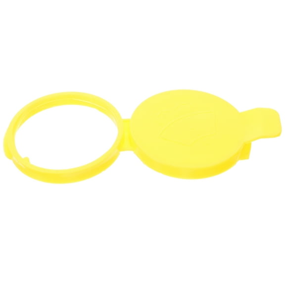 Soimiss Replacement Yellow Plastic Washer Fluid Cap for Windshield Bottle