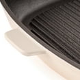 thumbnail image 4 of BergHOFF Neo 3pc Cast Iron Cookware Set, Grill Pan & Round Dutch Oven, Meringue, 4 of 7