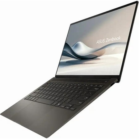 ASUS - Zenbook S 14 14" 3K OLED Touch Screen Laptop - Copilot+ PC - Intel Core Ultra 7 - 32GB RAM - 1TB SSD - Zumaia Gray