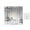 Silver, variant on 72x72IN Liner Fabric Washable White Shower Curtains Boho Shower Curtain Woven Fabric Shower Curtain Shower Curtain Liner Waterproof, No Chemical Smell for Bathroom Showers, Bath Tubs