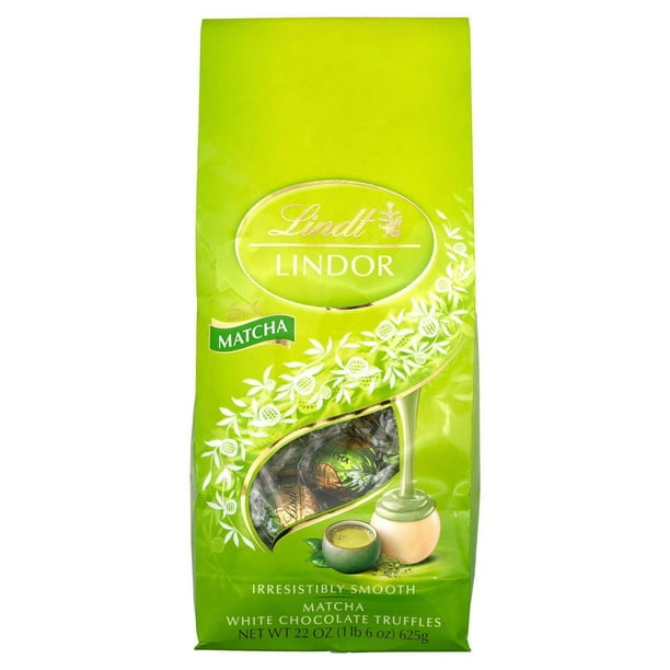 Lindt Lindor Limited Edition Matcha White Chocolate Truffles 22oz