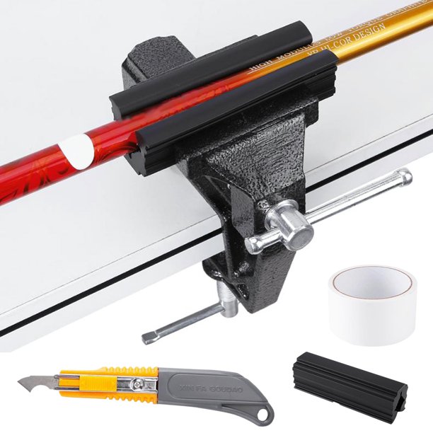 Kit de agarre para palos de Golf, abrazadera de tornillo, abrazadera para eje de palo de Golf, cinta de doble cara, conveniente