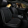 thumbnail image 2 of FlyFlise PU Leather Auto Seat Cover Universal Car Front Seat Car Seat Protector, 2 of 5