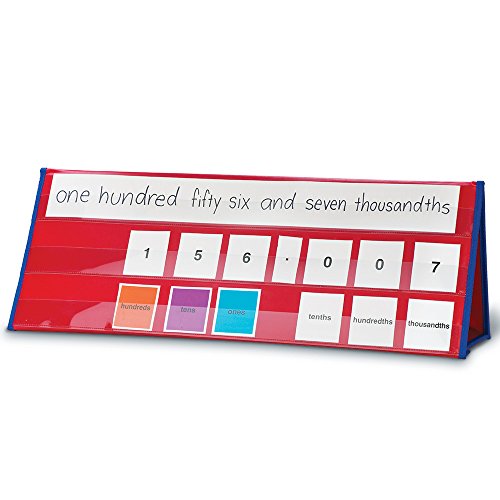 Learning Resources Place Value Tabletop Pocket Chart
