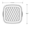 thumbnail image 2 of XKHBDL Silicone Air Fryer Liners, Square Dual Air Fryer Silicone Liners for Dual Air Fryer Basket Liners Reusable Silicone Pot Rectangular Air Fryer Accessories, 2 of 8