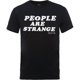 thumbnail image 1 of The Doors - Camiseta People Are Strange de Algodón para Adultos Unisex (Negro), 1 of 2