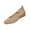Khaki, variant on Willtoo Women's Flats Slip On Pearl-Embellished Go Walk Shoes for Women Comfortable Walking Sneakers Knit Low Wedge Dressy Ballet Shoes