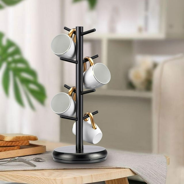 Soporte para taza de café, soporte para taza de café, estante para taza de café, soporte para colgar tazas para almacenamiento en el hogar