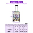 thumbnail image 5 of Welcome Spring Fairy Siberian Husky in Flower Meadow Travel Luggage Cover Husky Dog Lover Gifts Suitcase Dust Protective Decor - 13002, 5 of 5