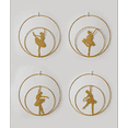 thumbnail image 2 of Nvzi Metal Wall Art Decor for Living Room, Home Decor Living Room Wall Decor, Silhouette Wall Art(Black), 2 of 5
