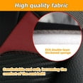 thumbnail image 3 of 2PCS Car Seat Belt Cover, Carbon Fiber Seatbelt Shoulder Protection, Soft Car Seat Belt Strap Cushion Protect Your Neck and Shoulder, Car Accessories Seat Belt Pad for Car Truck (Red), 3 of 6