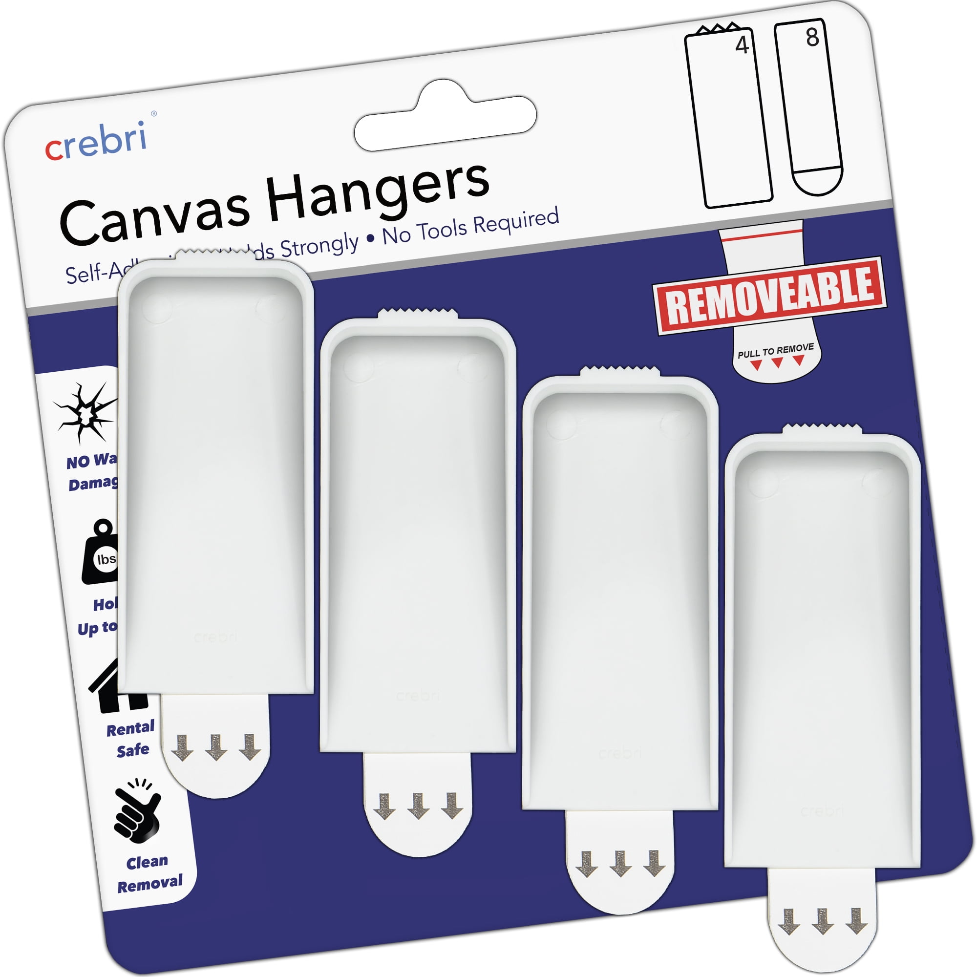 Canvas Hangers for Walls Painting Hangers, Removable Wall Art Hanger