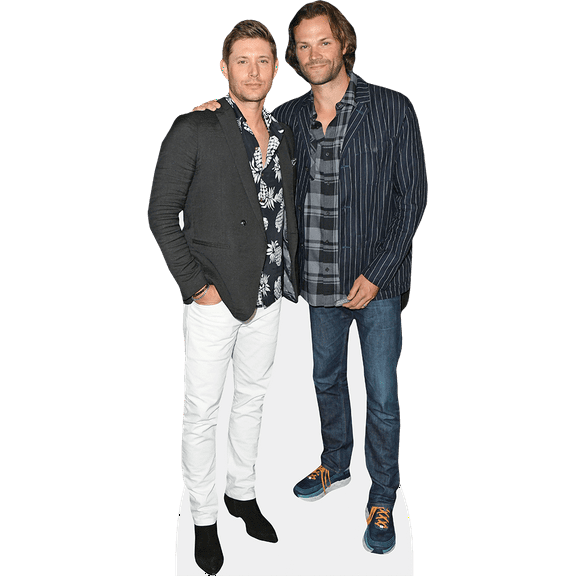 Jensen Ackles And Jared Padalecki (Duo 3) Mini Celebrity Cutout