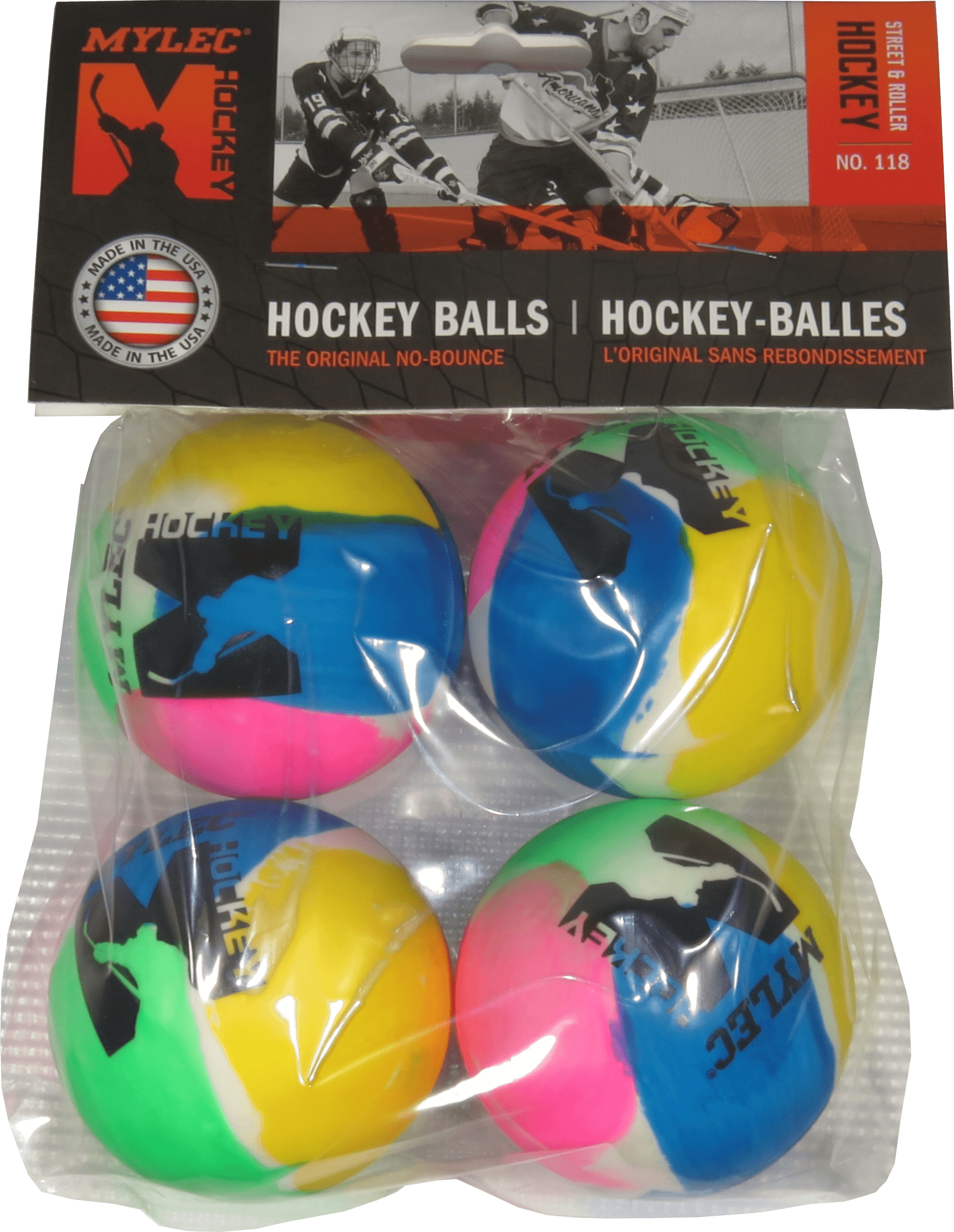 60 new Mylec hockey balls soft orange model 215 indoor outdoor floor five dozen 