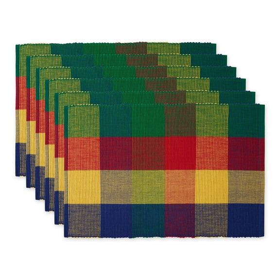 Indian Summer Ribbed Placemat (Set of 6)